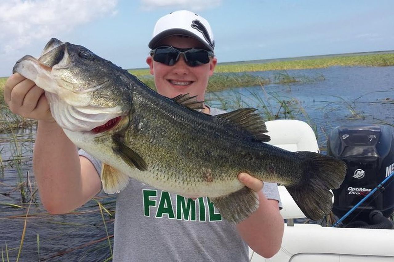 Gita di pesca sul lago Okeechobee vicino a Fort Myers — 2