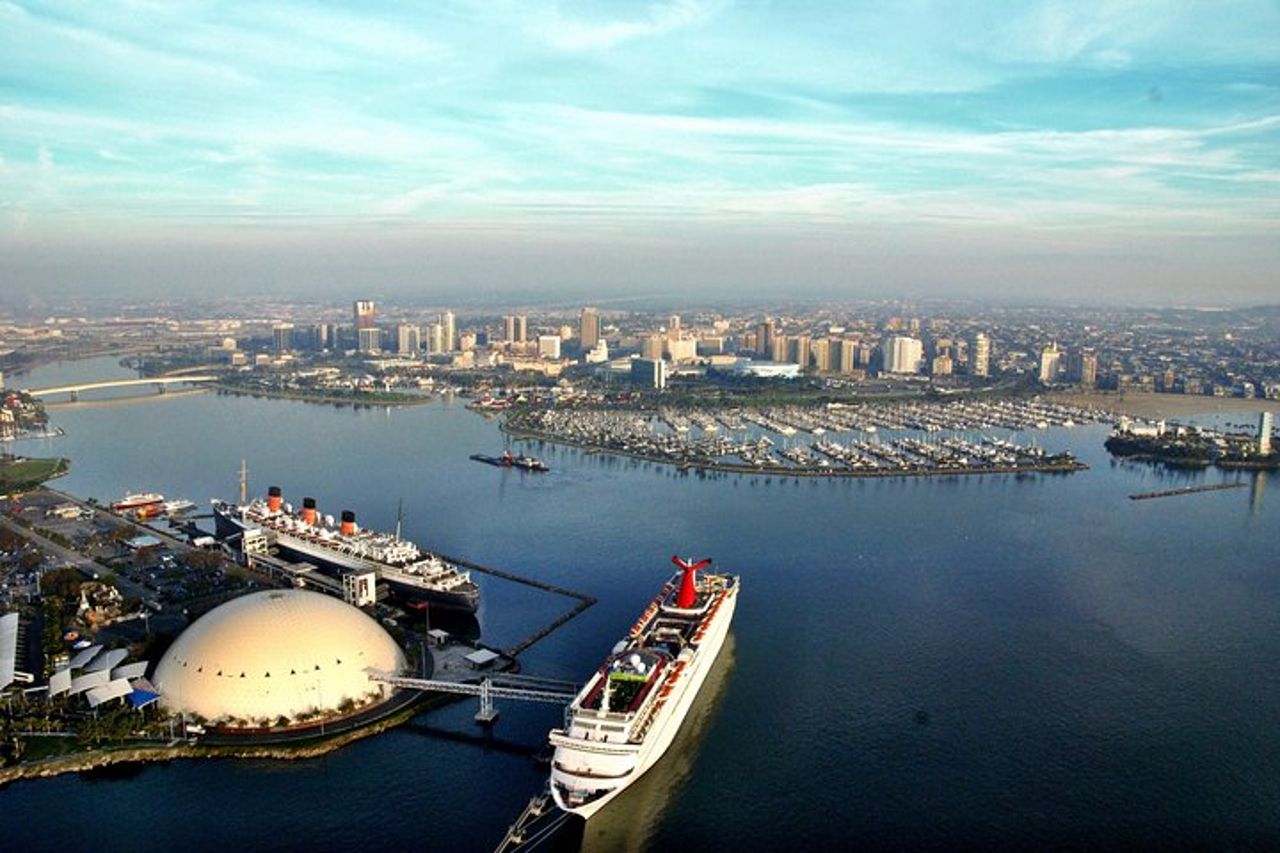 Tour privato in elicottero su Long Beach: vedi Catalina, Queen Mary — 2