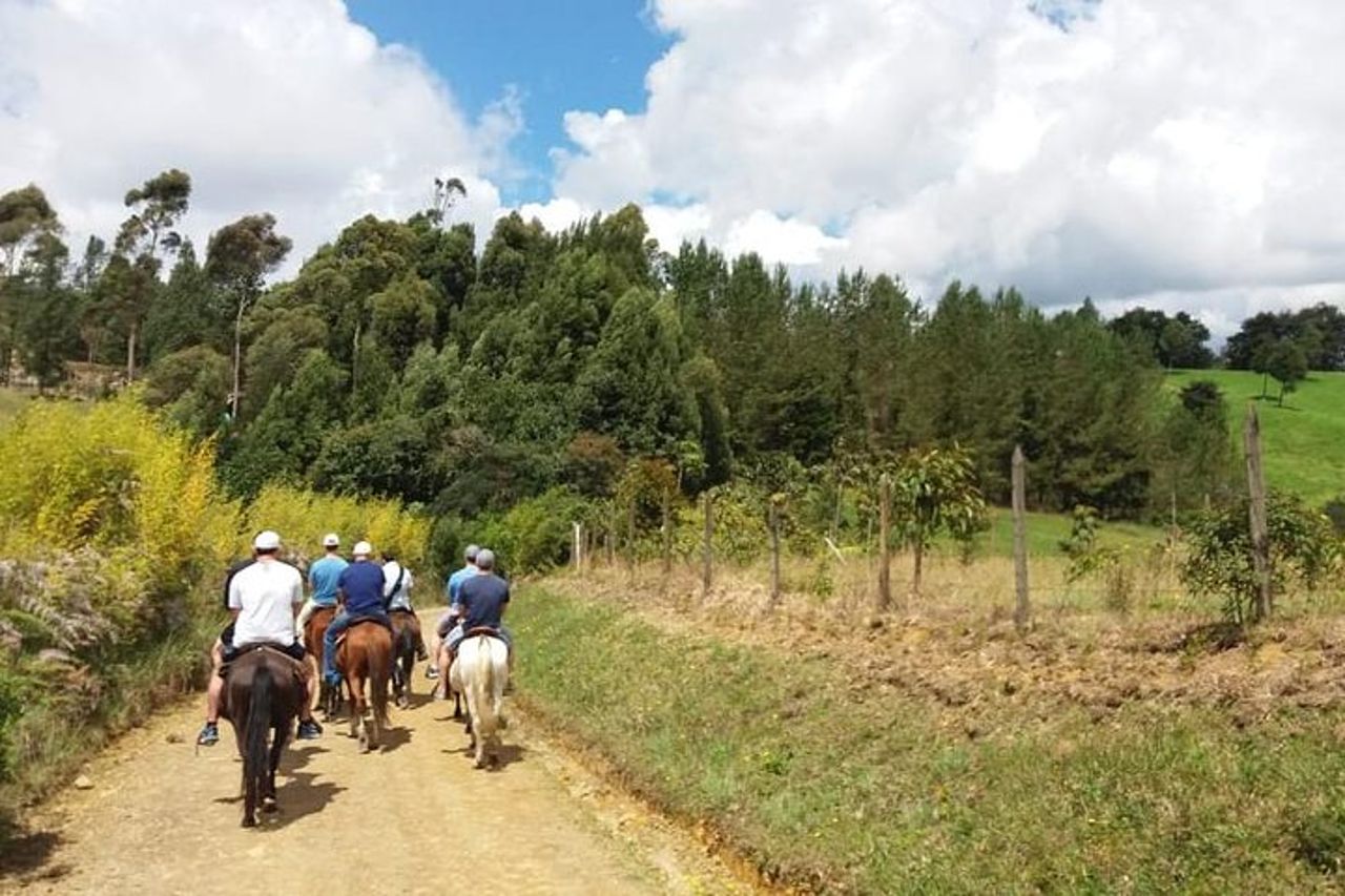 Guatape Horseback Andes Paradise con El Penol Rock — 3