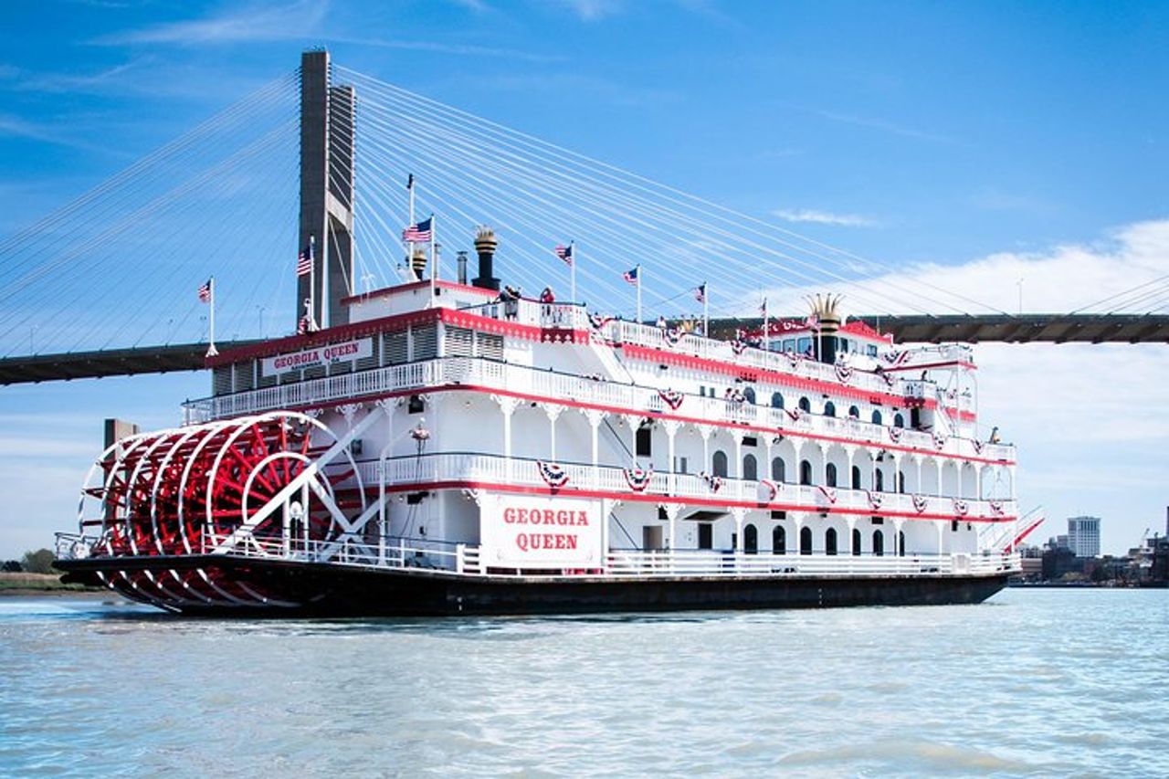 Combinazione Savannah Land & Sea: City Sightseeing Trolley Tour con Riverboat Cruise — 4