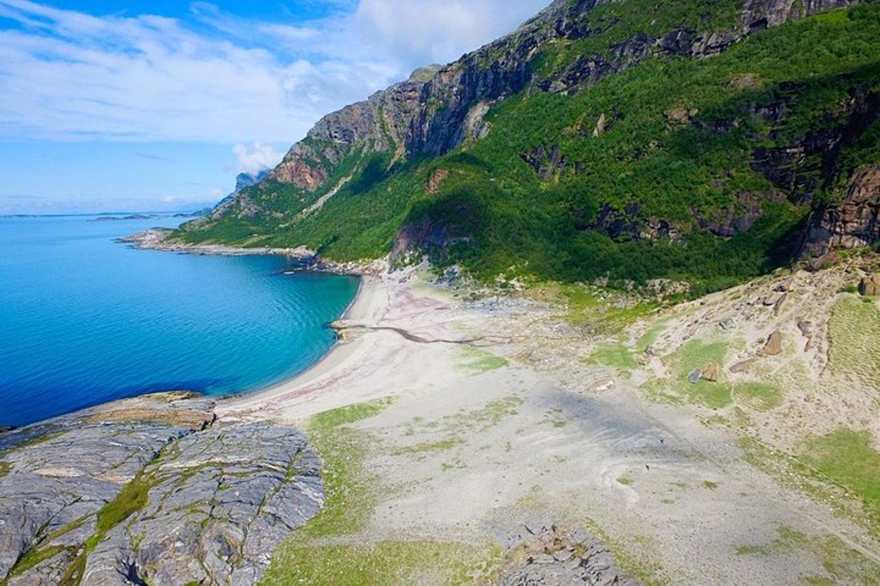 Spiaggia di Mjelle - Escursione di un giorno facile alla spiaggia n. 1 di Bodos, Norvegia settentrionale