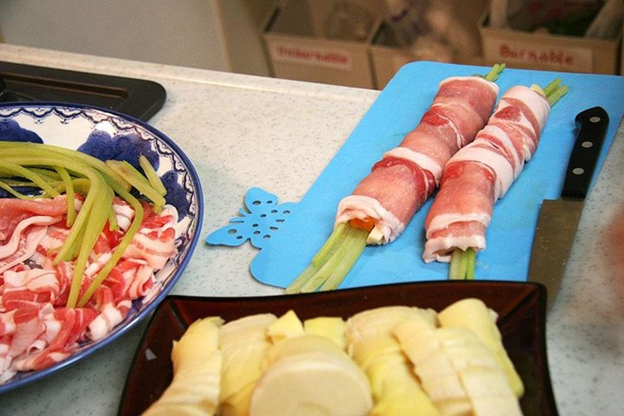 Tour del supermercato di Nagoya e lezione di cucina casalinga con un locale, Akiko — 8