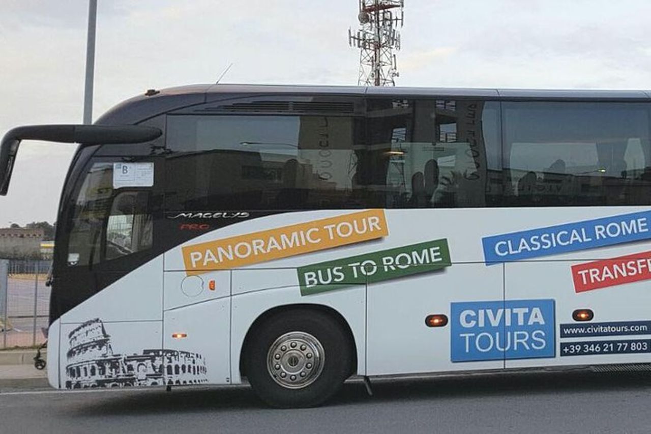 Tour panoramico di Roma in autobus da Civitavecchia — 2