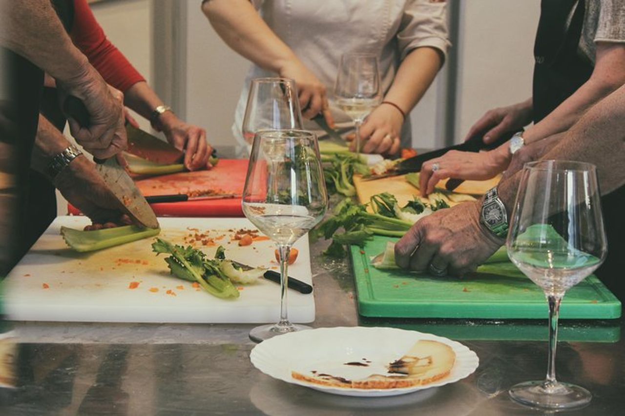 Corso di cucina Italiana e degustazione di vini in Toscana — 5