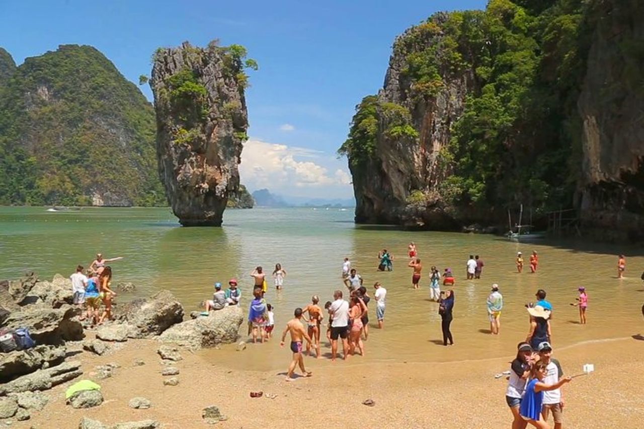 Phuket a James Bond Island : tour in barca a lunga coda con canoa da mare — 6