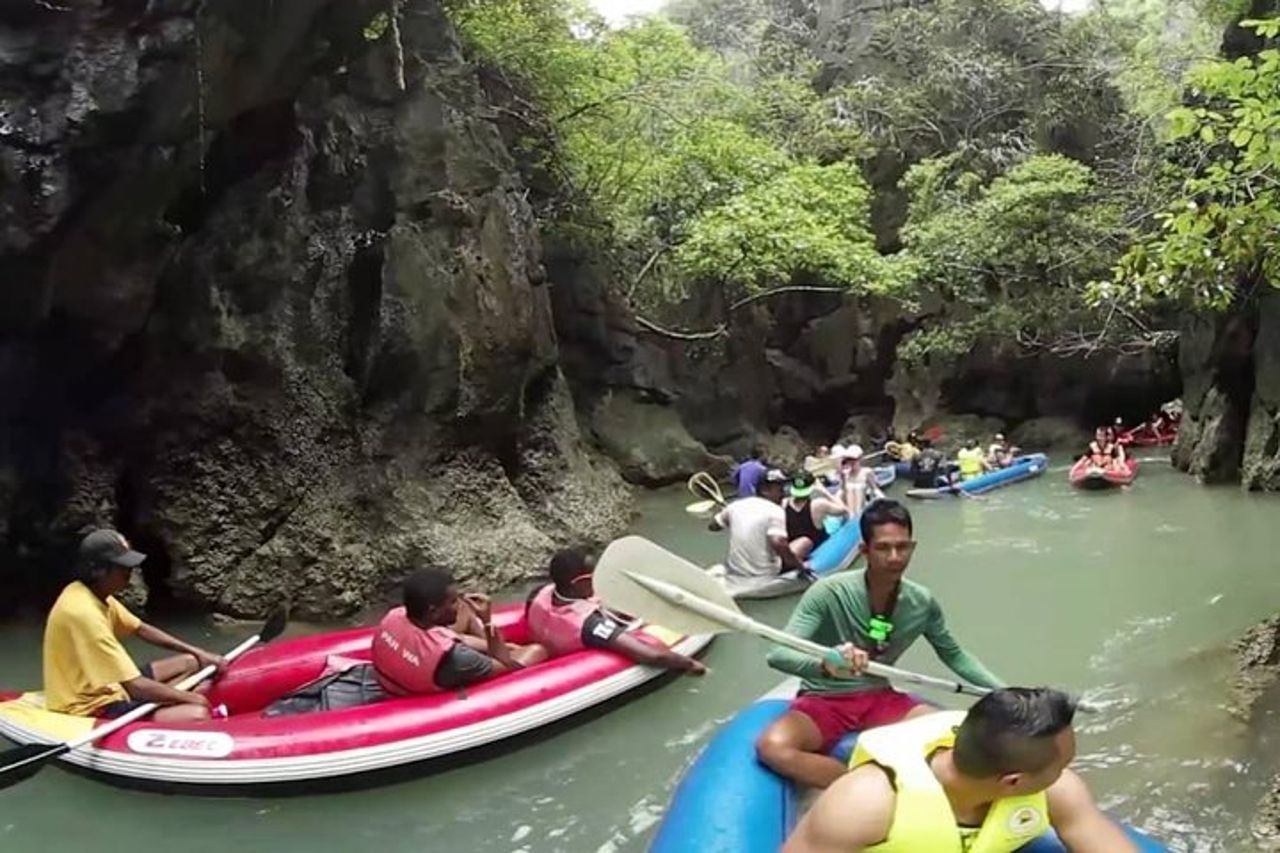 Phuket a James Bond Island : tour in barca a lunga coda con canoa da mare — 9