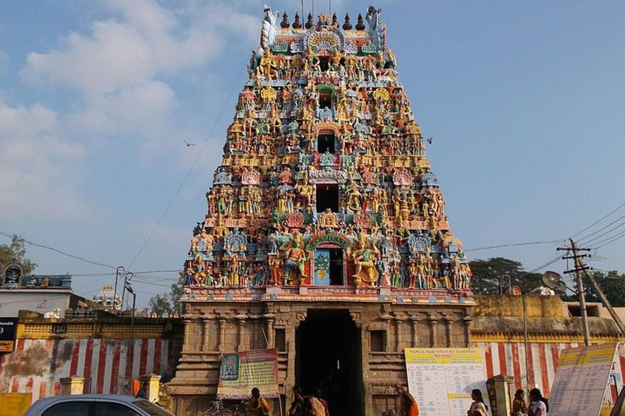 Tempio di Giove in Alangudi da Trichy con pranzo — 2