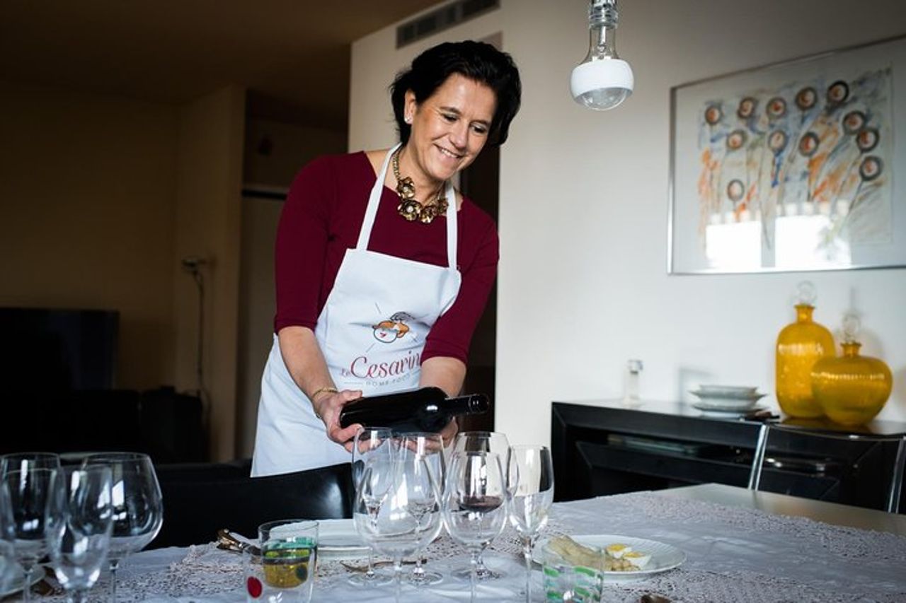 Esperienza culinaria presso la casa di un locale a Melazzo con dimostrazione di cucina — 3