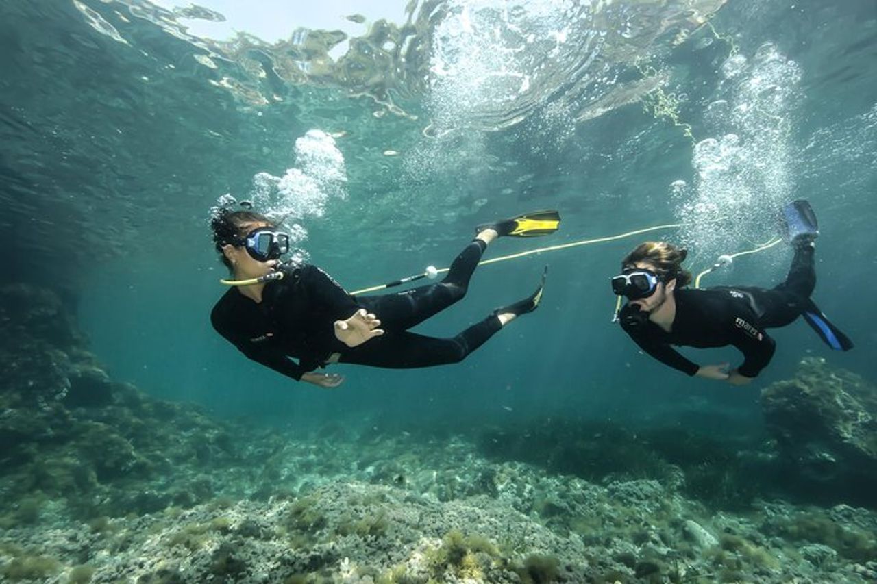Prova le immersioni subacquee in Calabria, Italia — 2