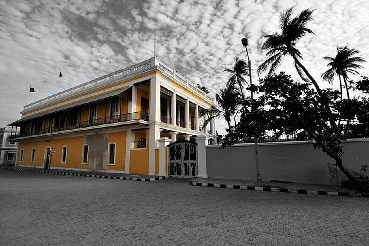 Passeggiata attraverso i quartieri francesi di Pondicherry — 2