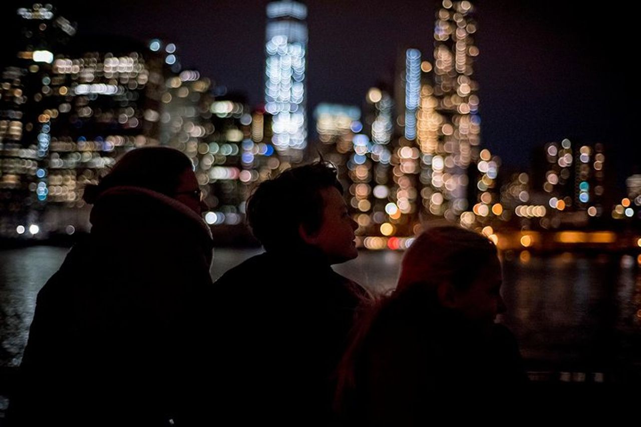Vela delle luci dell'orizzonte di New York City — 2