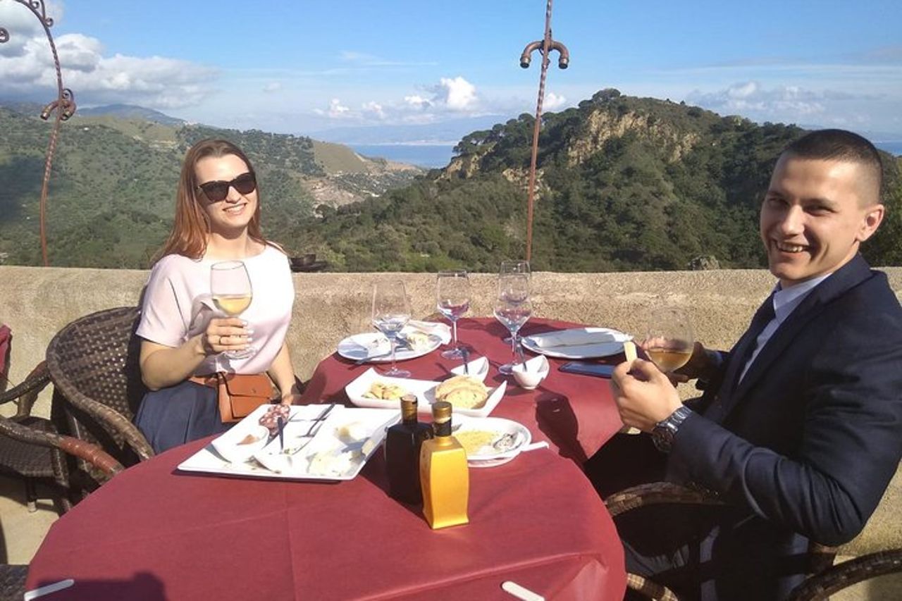 Da Messina Cruise Terminal: Taormina+ Padrino tour+Pranzo — 7