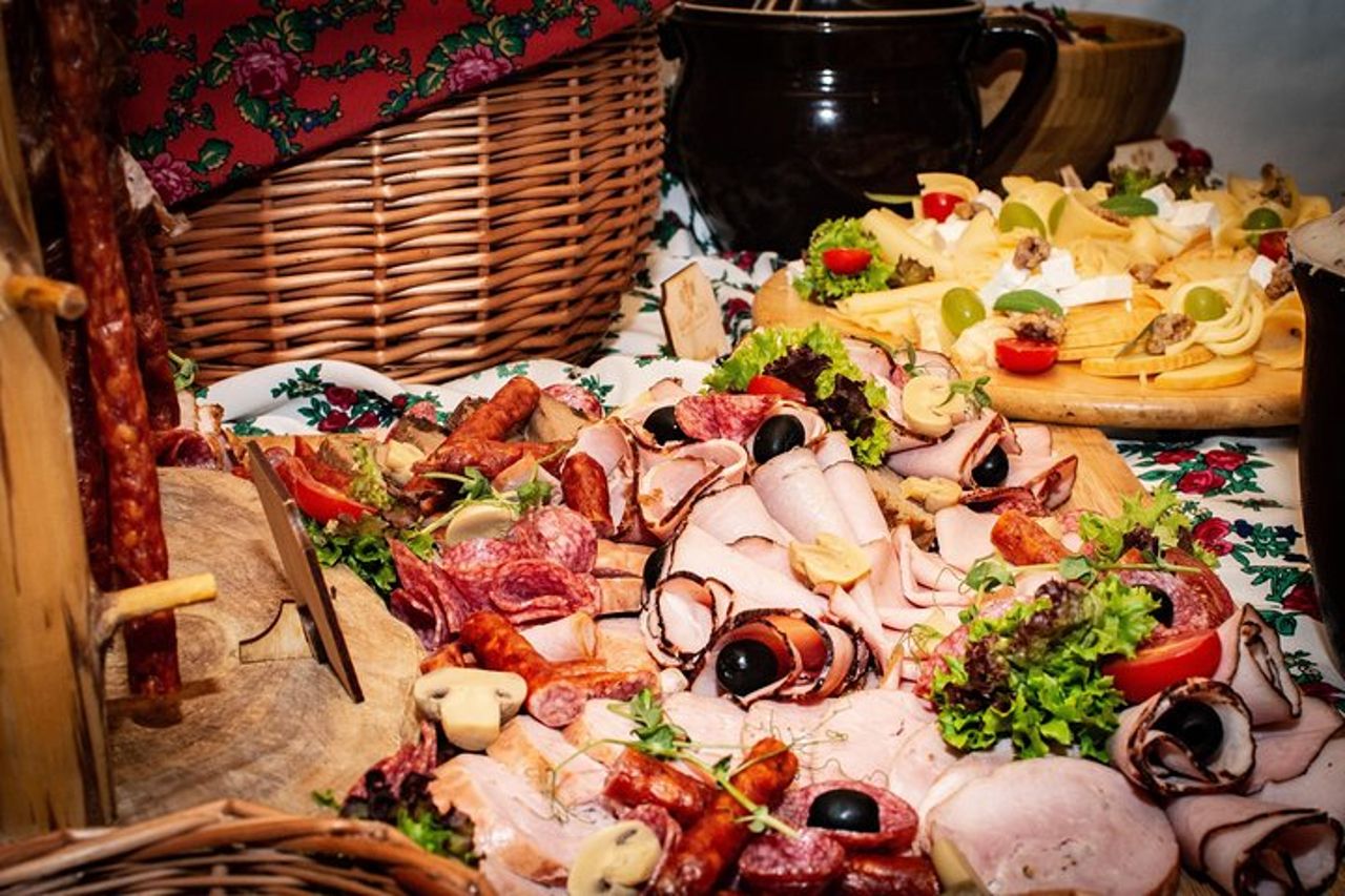 Serata in stile cottage con spettacolo folkloristico e festa tradizionale da Cracovia — 9