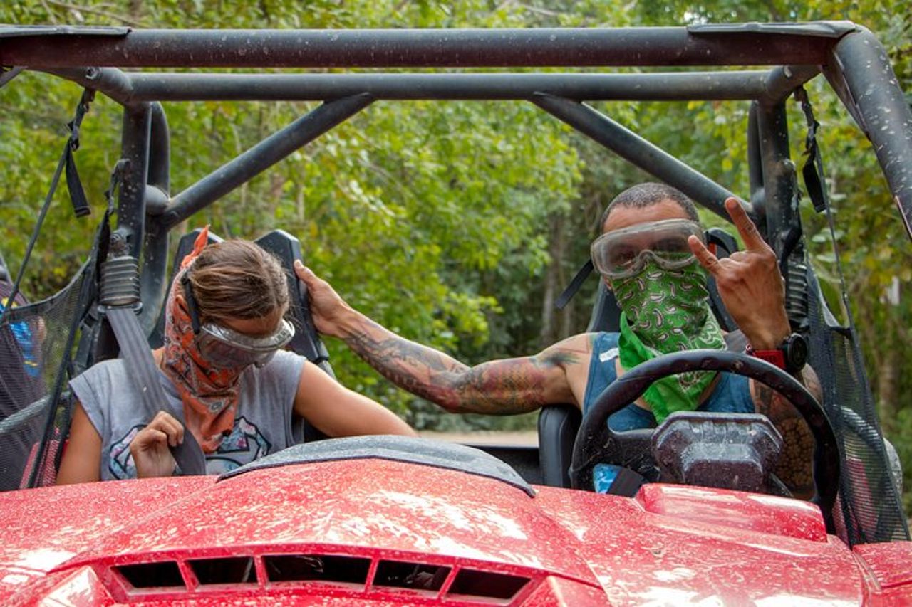 Tour della giungla in Buggy da Playa del Carmen con nuotata nel cenote — 9