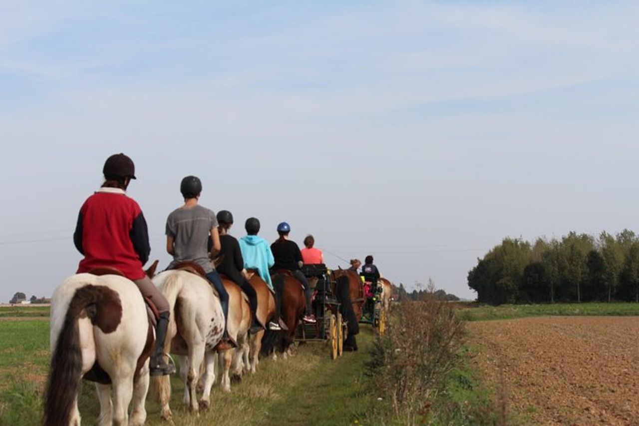 Passeggiate a cavallo nella campagna francese tra Parigi e Lilla — 5