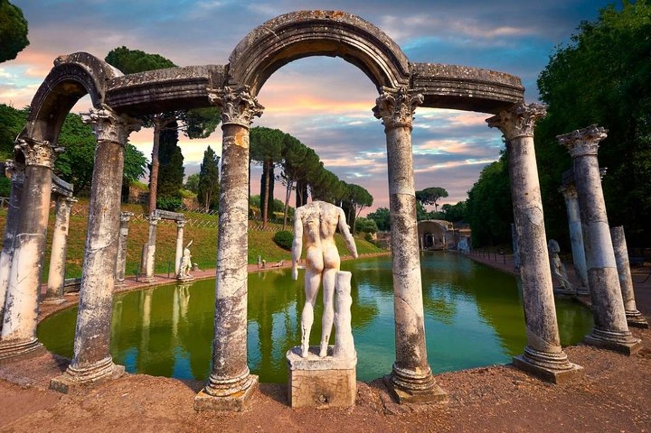 Tour privato dei Giardini di Tivoli dal tuo Hotel a Roma