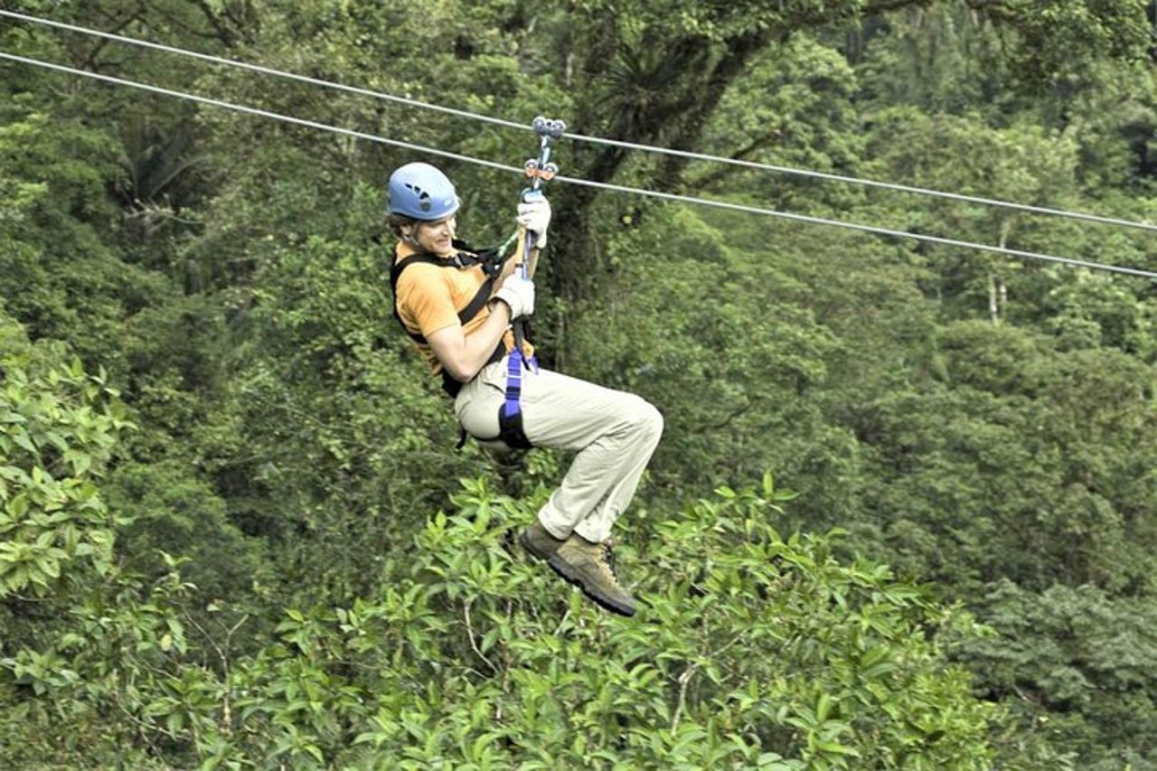 Tour guidato di Zipline Canopy e Dunn's River Falls con ingresso da Falmouth — 3