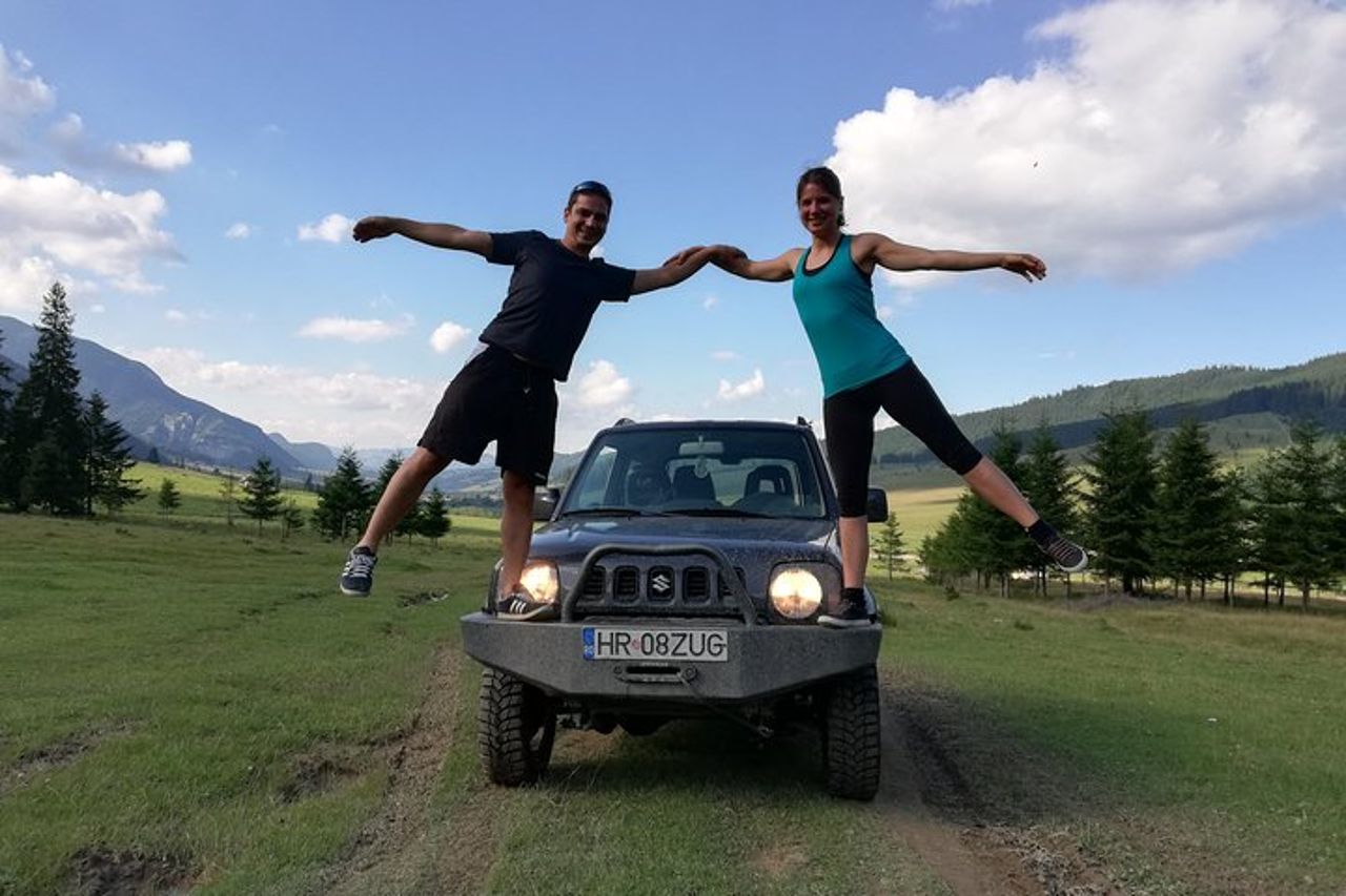 Tour di mezza giornata in 4x4 nei Carpazi orientali — 4