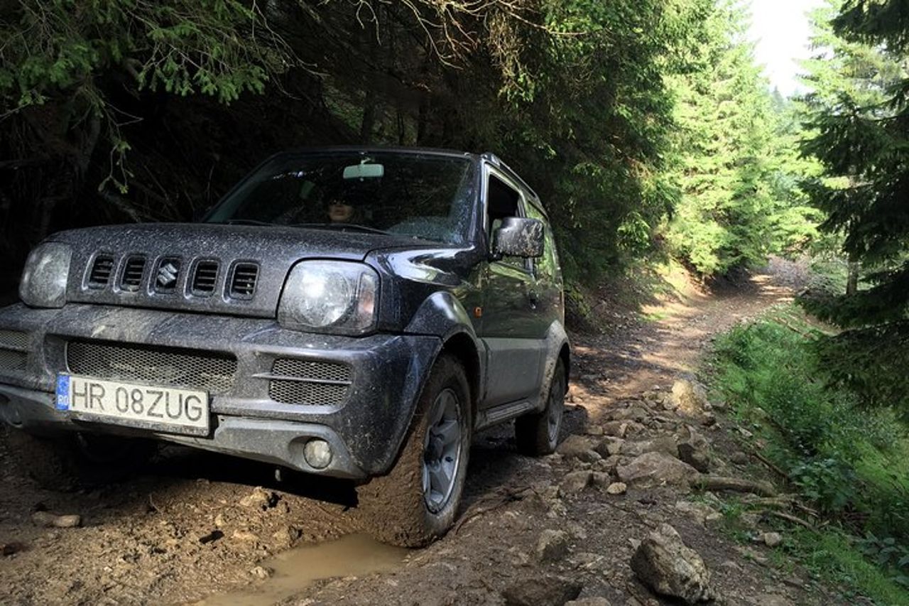 Tour di mezza giornata in 4x4 nei Carpazi orientali — 7