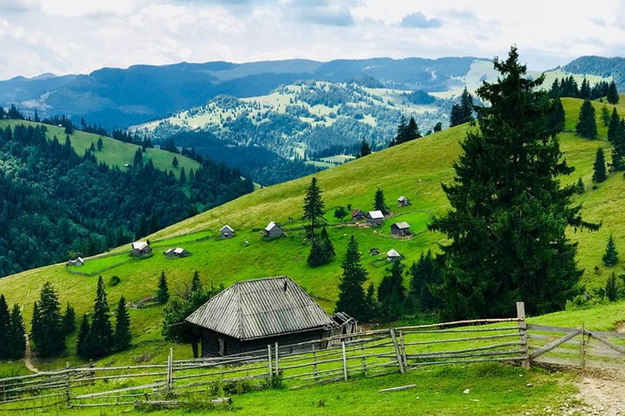 Tour di mezza giornata in 4x4 nei Carpazi orientali — 5