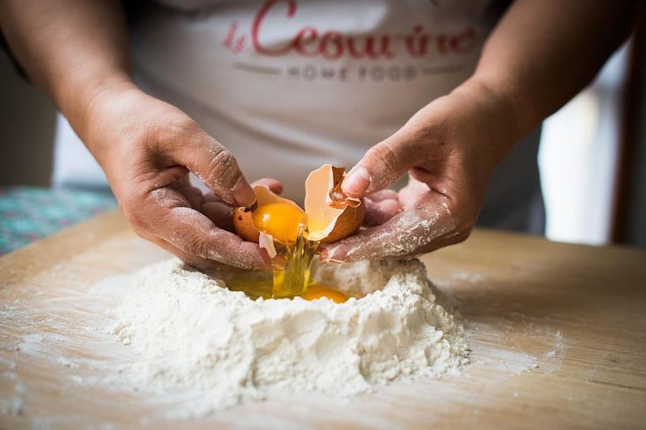 Cesarine: lezione di pasta fresca a casa del locale a Montepulciano — 2