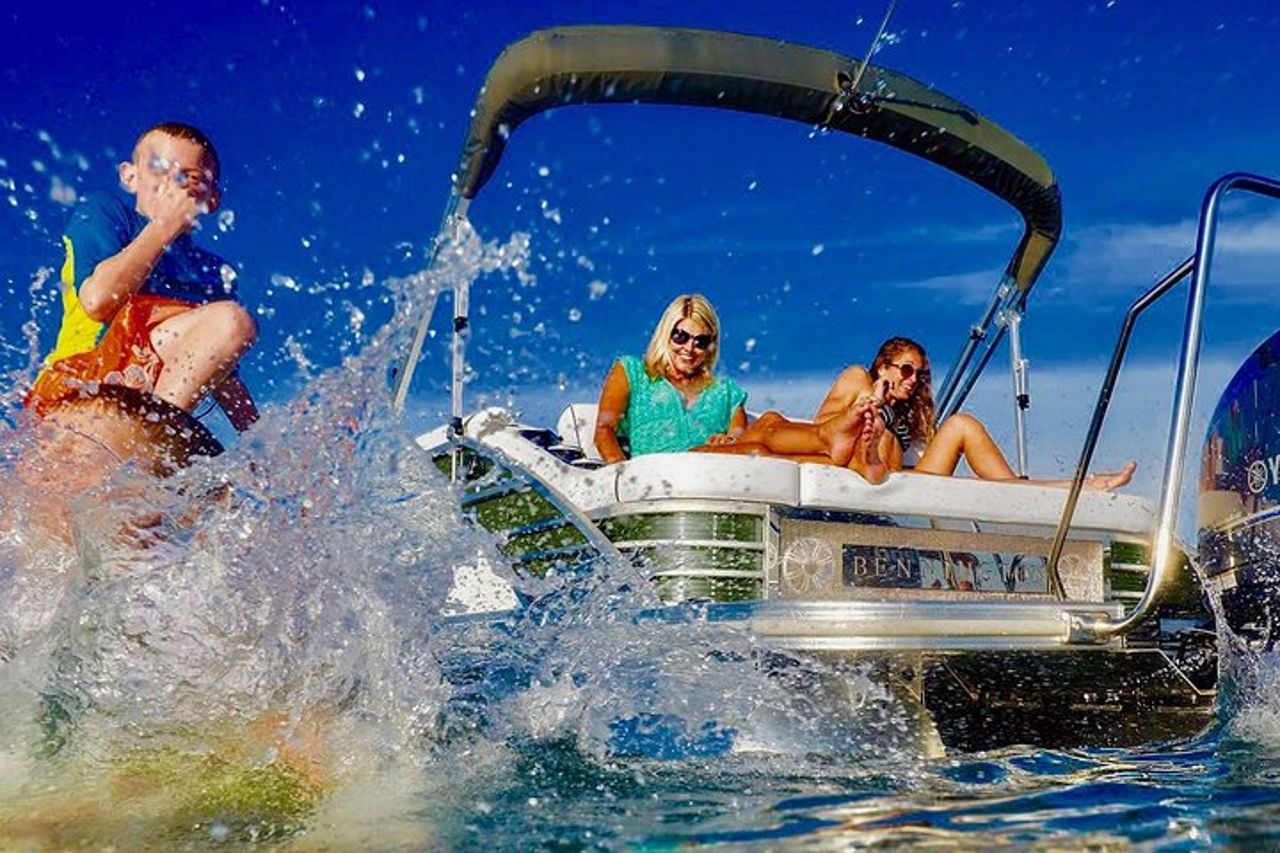Noleggio barche a Crab Island Pontoon — 2