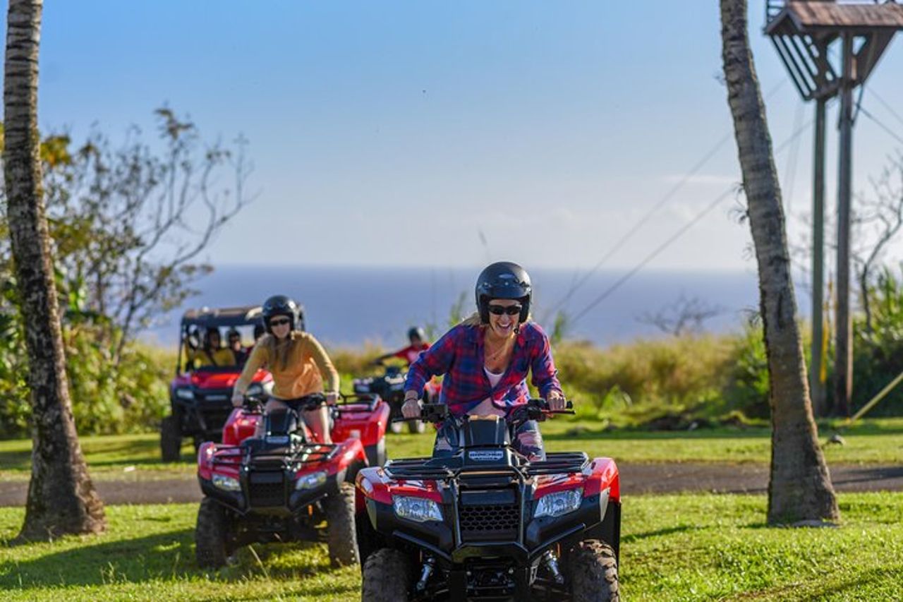 Umauma Falls Deluxe ATV Cascate ed esperienza di nuoto — 6