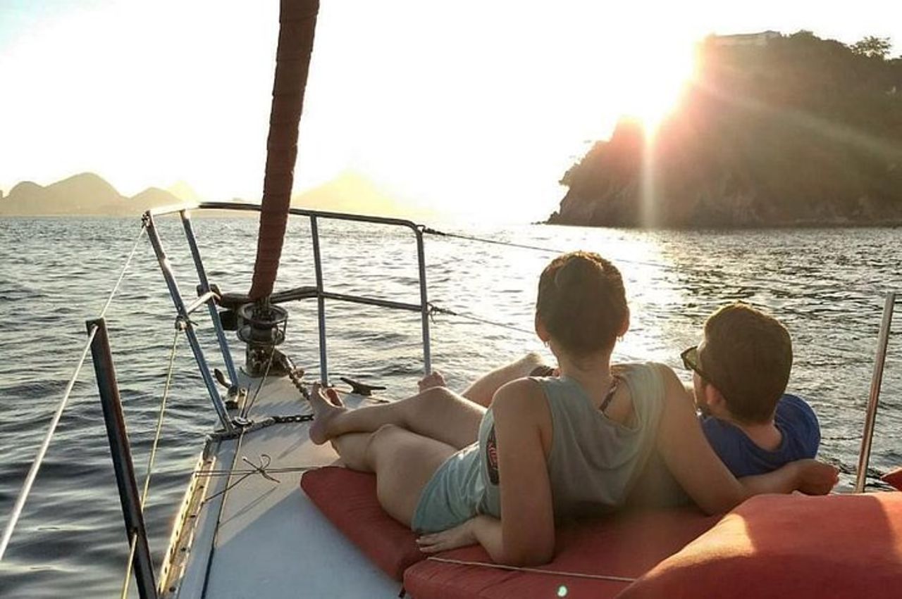Tour in barca a vela al tramonto di Rio de Janeiro con bevande — 5