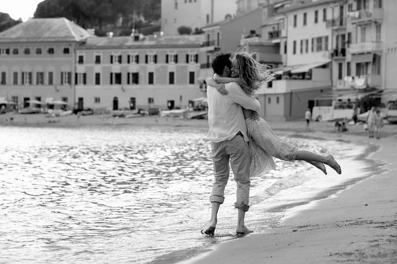 Sessione fotografica privata con un fotografo locale a Camogli