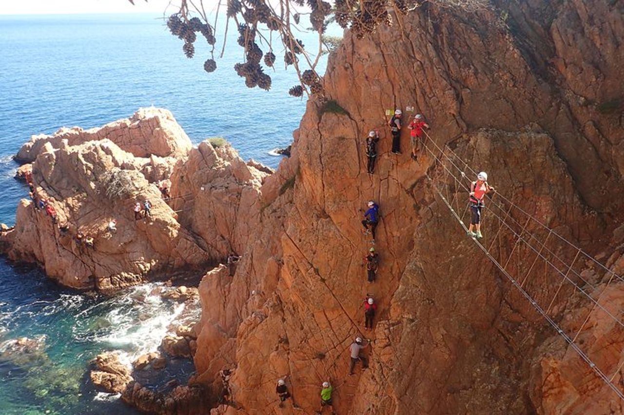 Via ferrata de Sant feliu de guíxols - Via ferrata cala del molí — 7