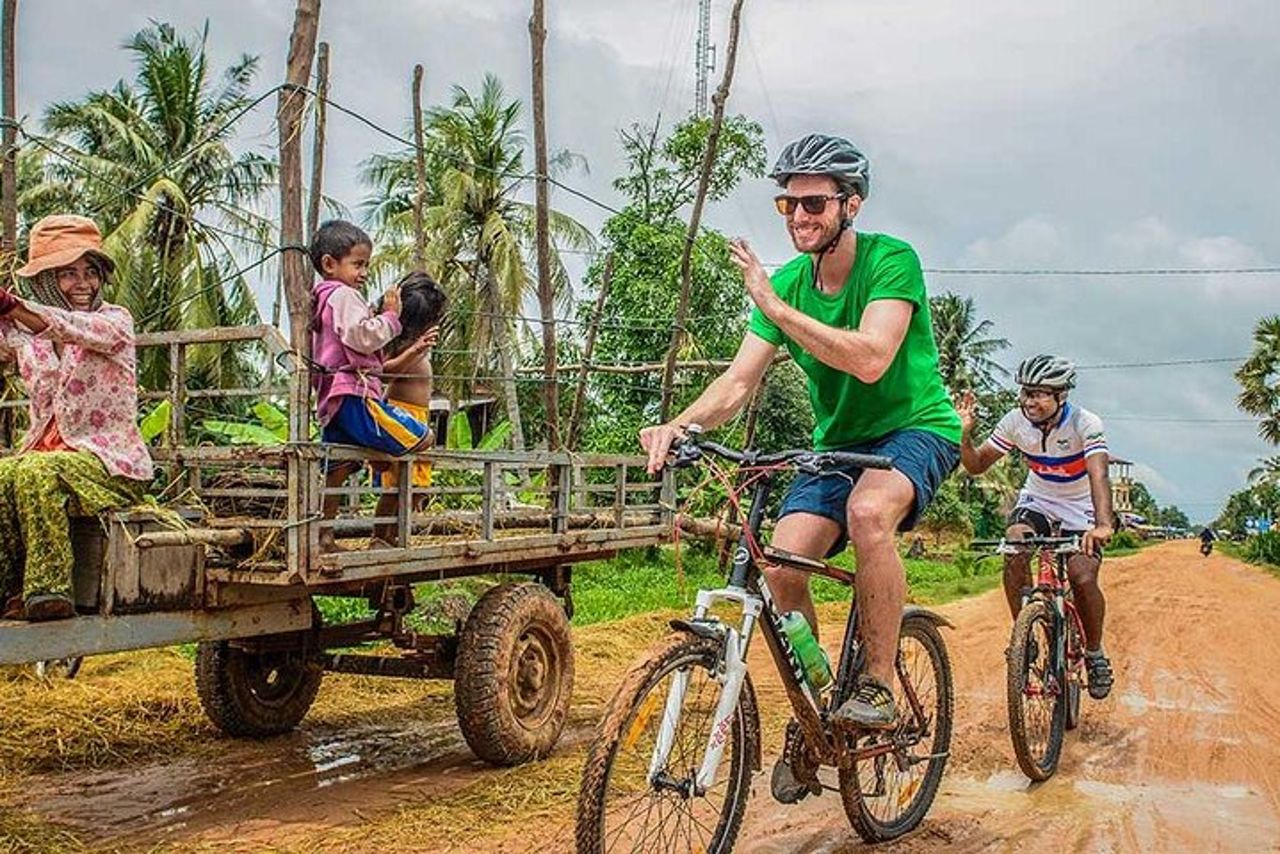 Tour guidato della campagna di Siem Reap in bicicletta e tour privato in e-bike — 3