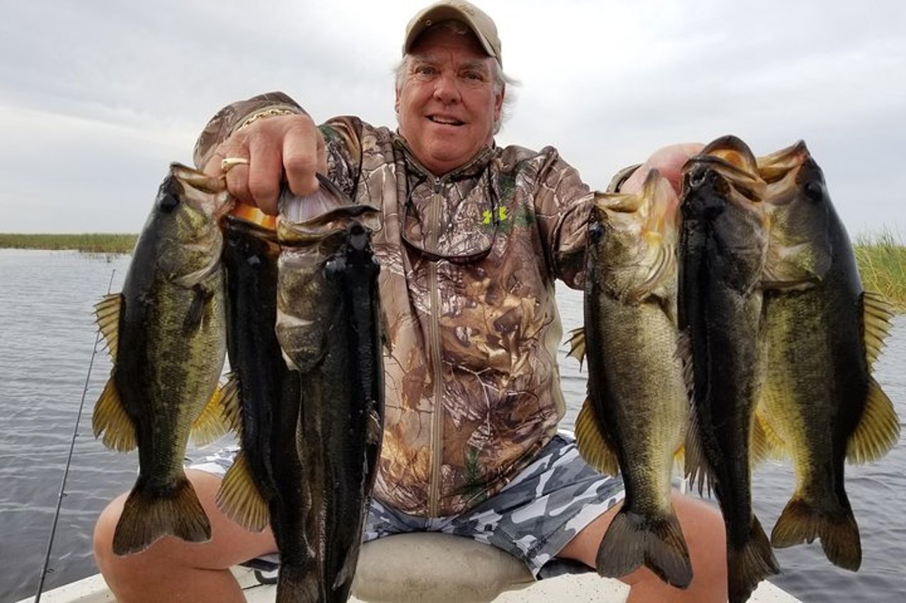 Gita di pesca sul lago Okeechobee vicino a Fort Myers — 4
