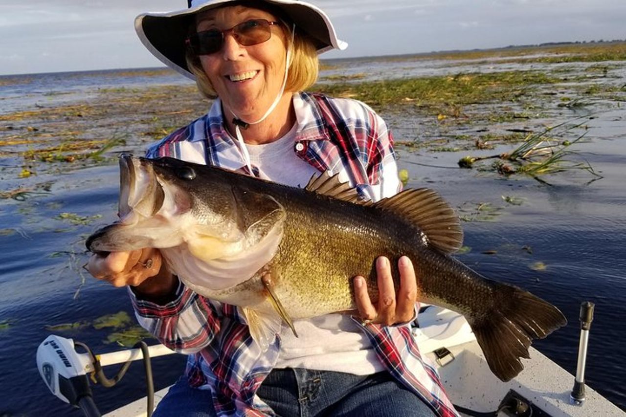 Gita di pesca sul lago Okeechobee vicino a Fort Myers — 7