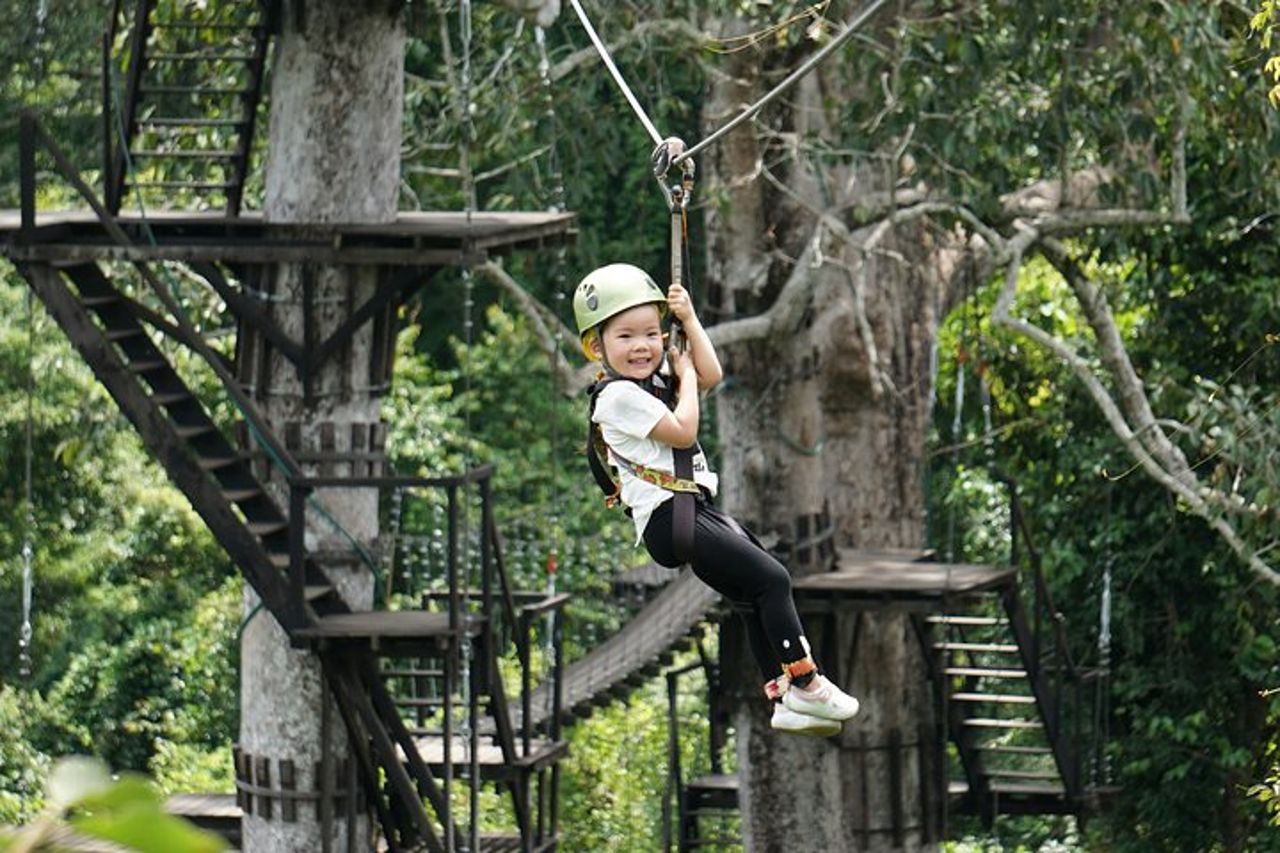 Avventura in teleferica all'Angkor Wat Park a Siem Reap — 9