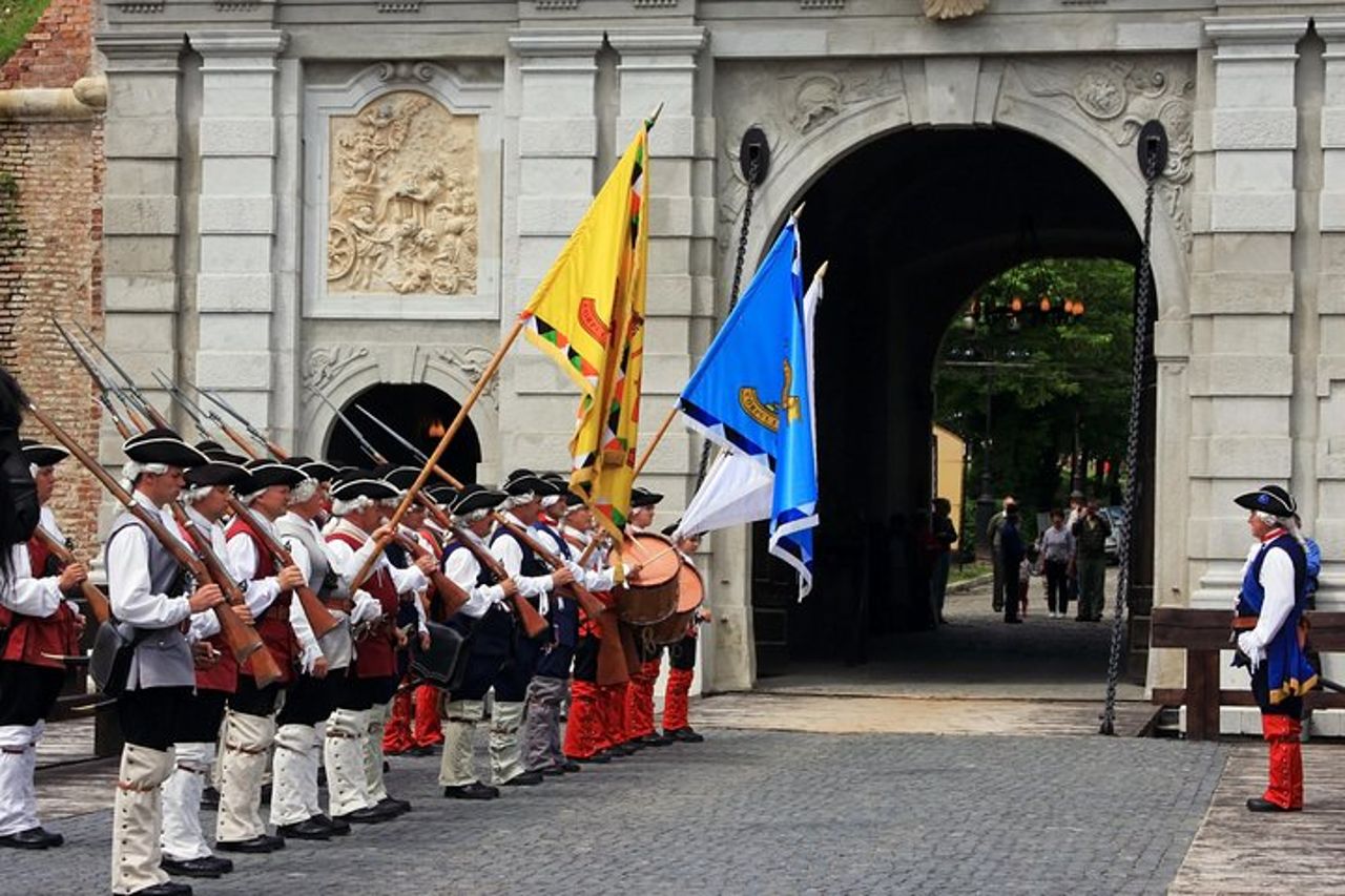 Miniera di sale di Turda, Castello di Corvin e Fortezza di Alba da Cluj — 5