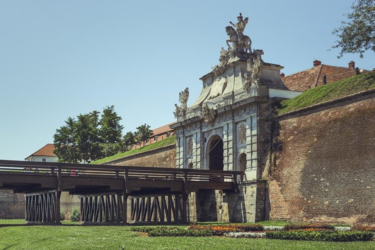 Miniera di sale di Turda, Castello di Corvin e Fortezza di Alba da Cluj — 6