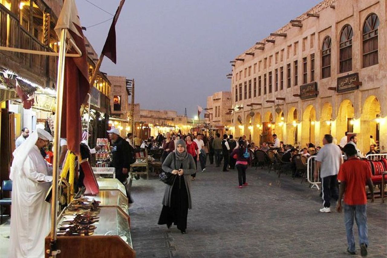 Doha : tour serale della città di 4 ore con mercato di Souq Waqif