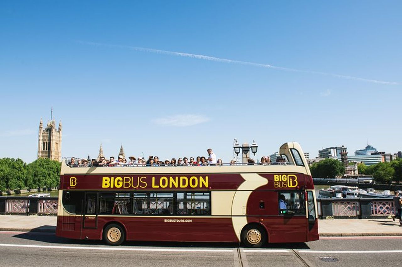 Tour Hop-On Hop-Off del Big Bus di Londra con crociera fluviale opzionale — 4