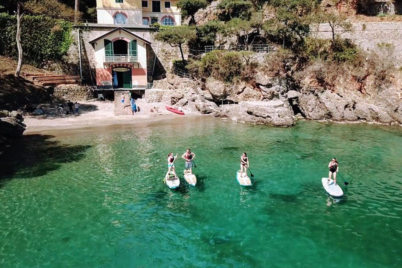 Esperienza di paddle boarding a Portofino — 2