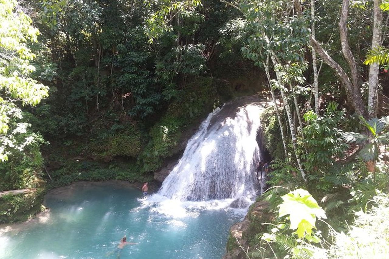 Blue Hole e Dunns River Falls da Falmouth — 3