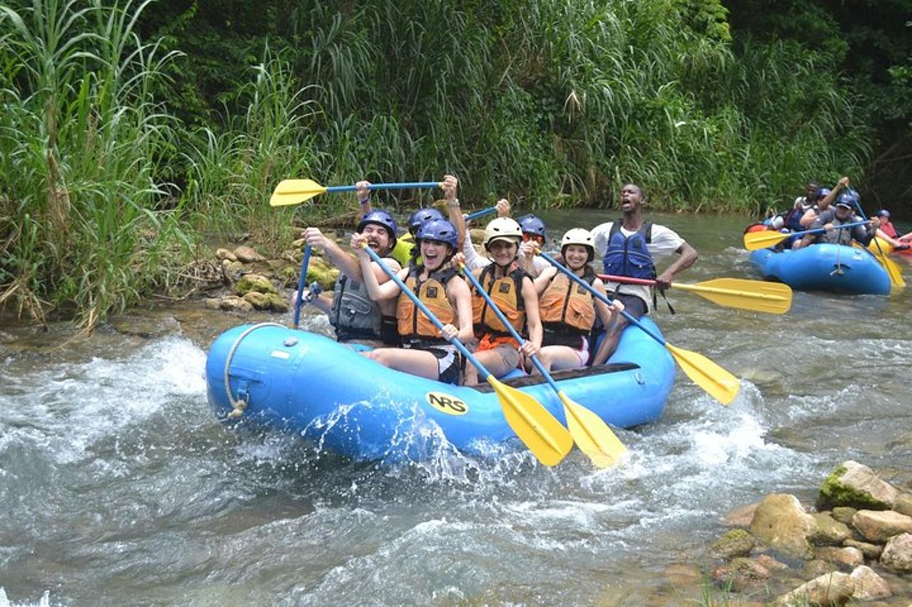 Dunns River Falls e River Rapids Giamaica con pranzo — 3