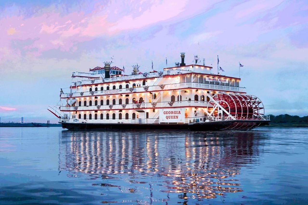 Combinazione Savannah Land & Sea: City Sightseeing Trolley Tour con Riverboat Cruise — 7
