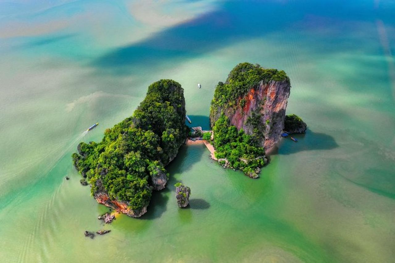 Isole James Bond e tour in canoa sul mare della baia di Phang Nga da Phuket — 8