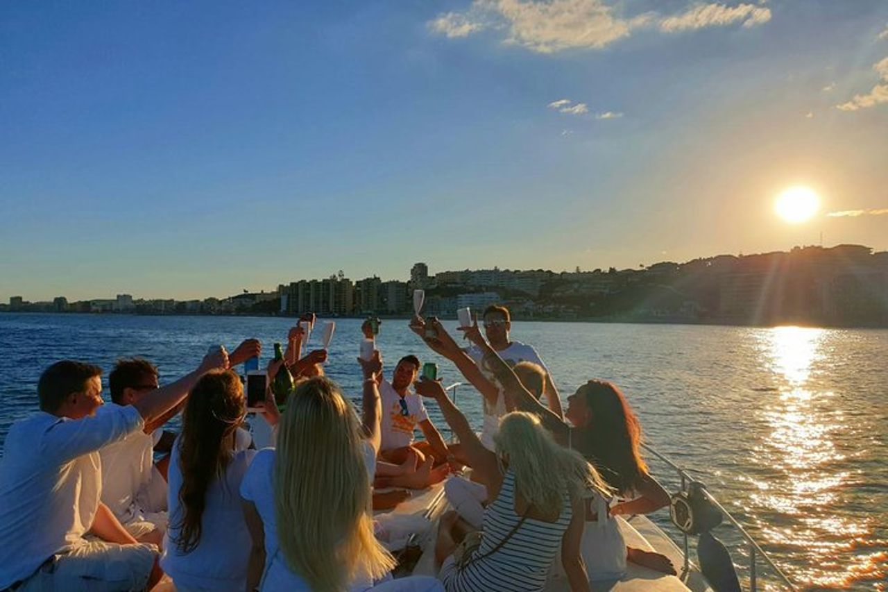 Gita in barca a Fuengirola, osservazione dei delfini e bevande — 2