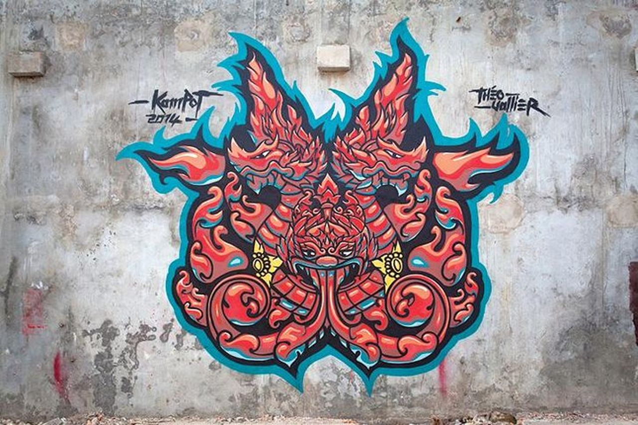 Tour del mercato mattutino e dell'arte di strada di Phnom Penh da Tuk tuk — 9