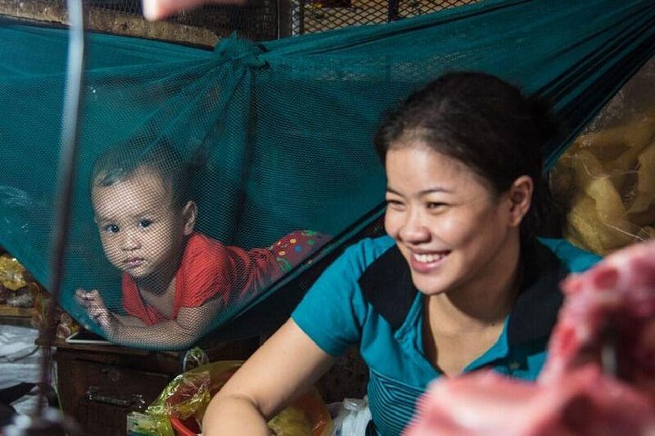 Tour del mercato mattutino e dell'arte di strada di Phnom Penh da Tuk tuk — 8