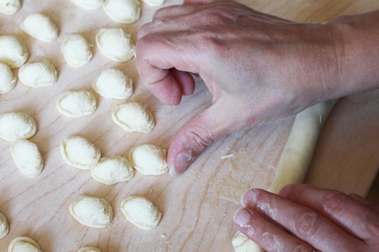 Cooking class - Mani in pasta — 5