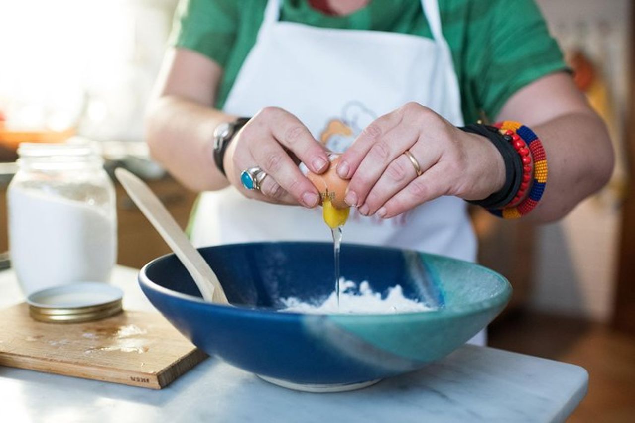 Cesarine: lezione di pasta fresca a casa del locale a Montepulciano — 5