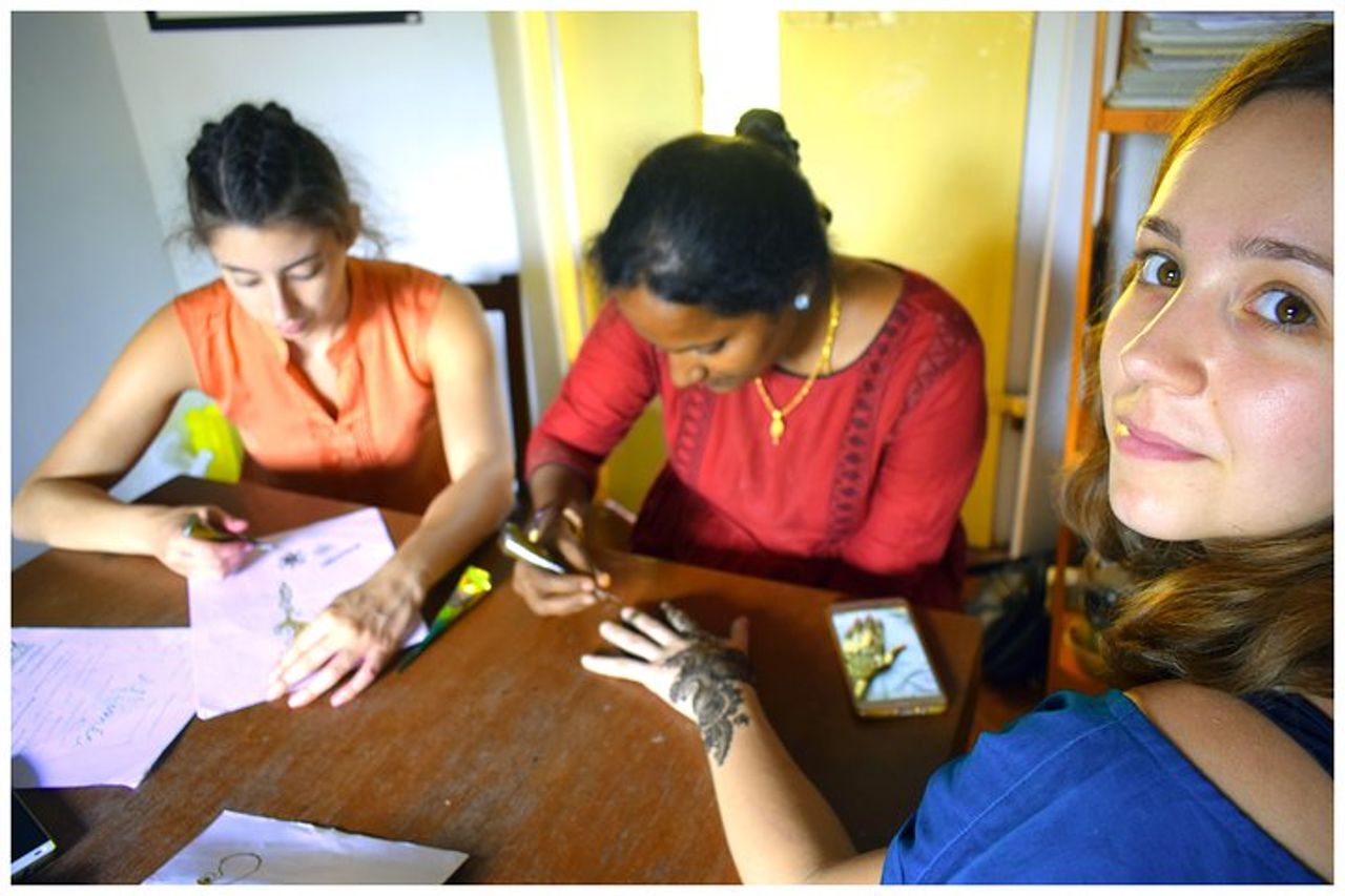 Mehendi Art Class a Pondicherry — 3