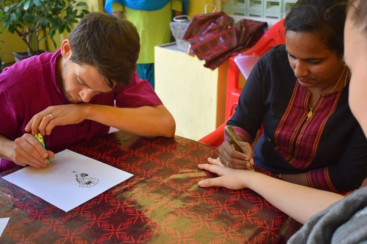 Mehendi Art Class a Pondicherry — 4
